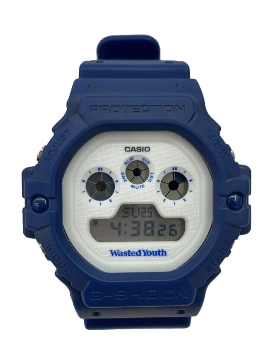 【おすすめ】 White/Blue DW-5900WY-2JR G-SHOCK CASIO Resin Digital Quartz その他