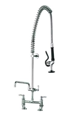 Aquajet Vorspülsprüher Wasserzufuhr Großküche Wasserhahn AJPR30-ST-BF2-S Neu