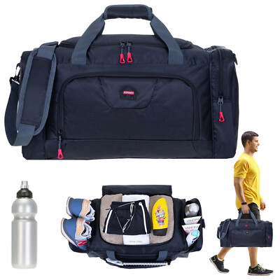 Sporttasche Reisetasche Trainer L 55 cm 40 L Freizeittasche big 1243 Schwarz +f