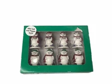 Pfaltzgraff Snow Bear 8 Individual Salt & Pepper Shakers christmas - 4 Sets