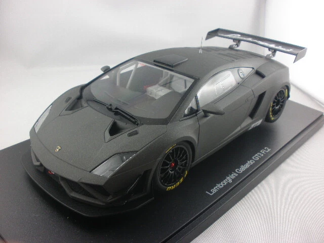 AUTOart Lamborghini Gallardo GT3 FL2 Dark Grey 2013 1/18 81360