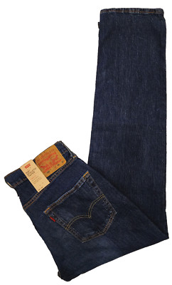 Levi's 541 Athletic Taper Stretch Mens Jeans W32L32 Dark Blue 32X32 #10642 Levis