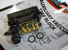 VACUUM BLOCK TREE 4 PORT Blk