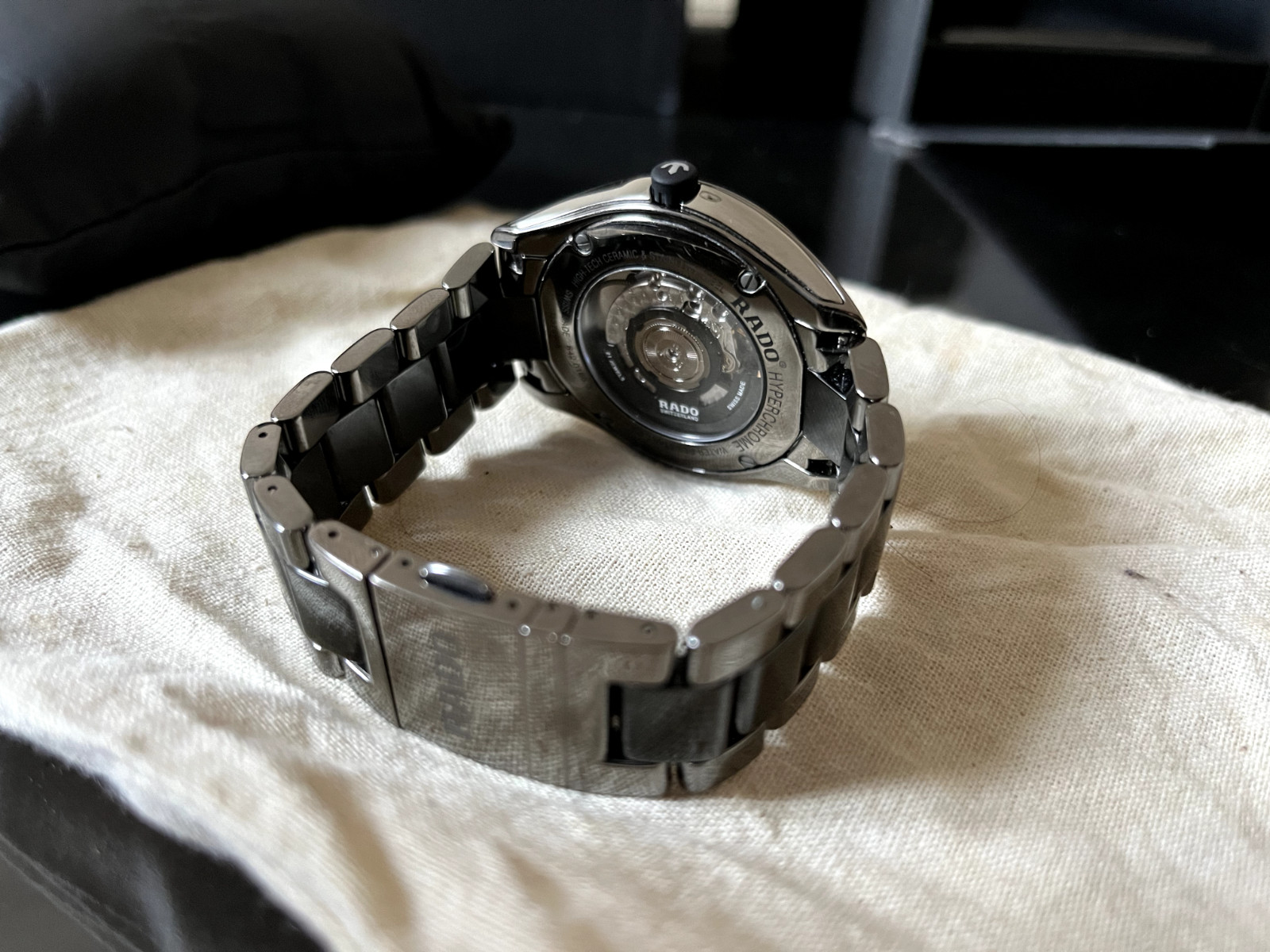 RADO Hyperchrome automatic UTC Black Ceramic Men'… - image 5