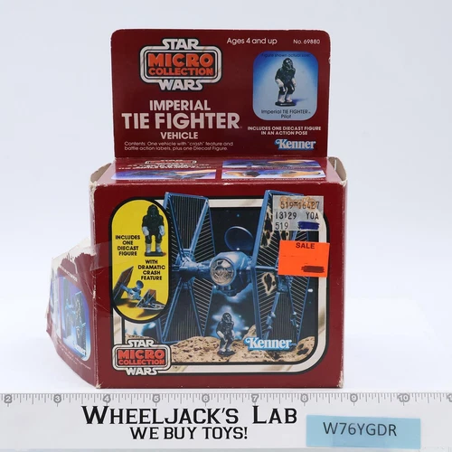 Imperial Tie Fighter 100% Complete W/Box Vehicle Star Wars MICRO COLLECTION