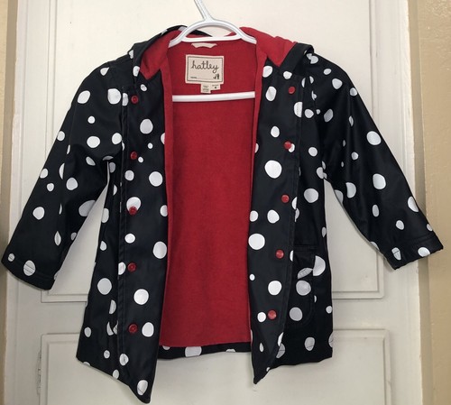 Hatley Child Kid Raincoat Navy Blue 