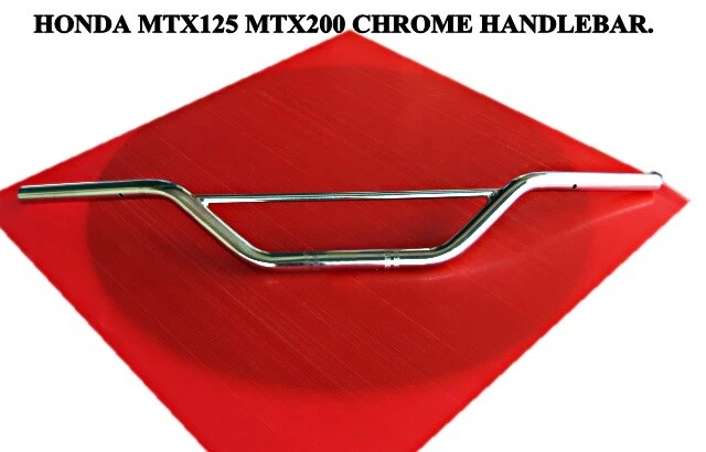 Fit HONDA MTX125 MTX200 MTX CHROME HANDLE BAR BRAND NEW #BI2806# - Image 4 of 4