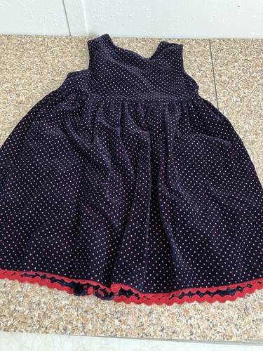 Blueberi Boulevard dunkelblau Cordury rot gepunktet Herz Taschen überbacken Gr. 4 - Bild 8 von 11