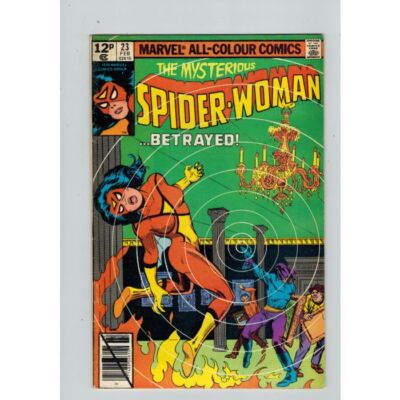 Spider-Woman (1978) #  23 UK Price (5.0-VGF) 1st Gamesman 1980