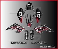 Razor MX500 MX650 graphics kit decals THICK AND HIGH GLOSS