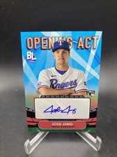 2023 TOPPS BIG LEAGUE JOSH JUNG OPENING ACT RC AUTO #OAA-JJ TEXAS RANGERS!