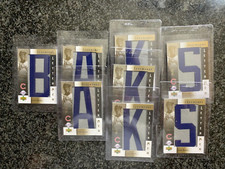 8) 2007 Sweet Spot Classic Legendary Lettermen Patch #/25 Ernie Banks HOF