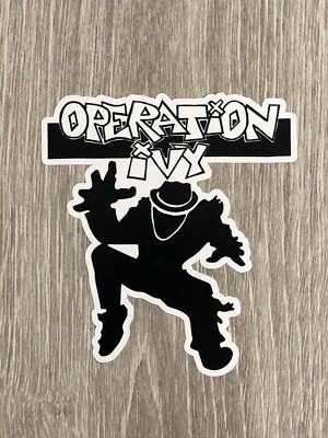 Operation Ivy Sticker Ska Sticker