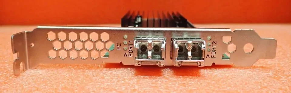 Dell QLogic QLE2772 Dual Port 32Gb FC SFP+ Host Bus Adapter HBA K6M2F + 2x SFPs - Image 4 of 4