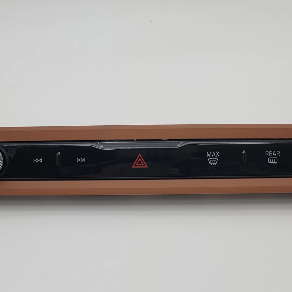 2022 2023 2024 BMW I4 G26 FRONT DASHBOARD AUDIO RAD CONTROL PANEL SWITCH 5A63F18 - Image 4 of 4