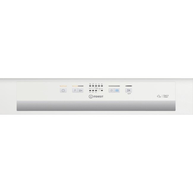 INDESIT DBE 2B19 UK Fullsize SemiIntegrated Dishwasher White eBay