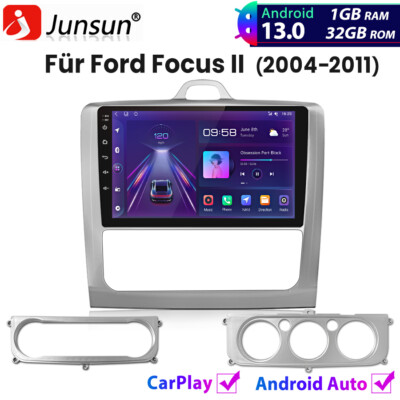 Für Ford Focus II 2004-2011 Carplay Android13 Autoradio GPS NAVI SAT BT RDS DAB+