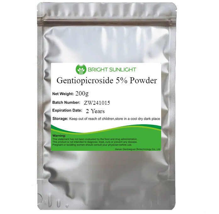 200g Gentian Root Extract Powder with 5% Gentiopicroside  