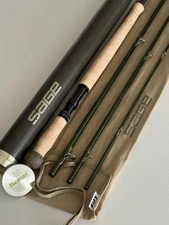 **BEAUTIFUL** 🔥 SAGE Z-Axis SPEY 8wt 13’4”in~4pc FlyRod!! ~LEGENDARY~ 🔥
