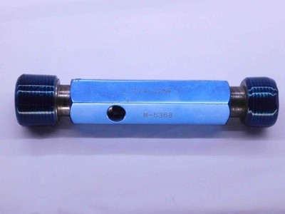 1 1/4 12 NF 3 THREAD PLUG GAGE 1.25 GO NO GO P.D.'S = 1.1959 & 1.1999 UNF-3