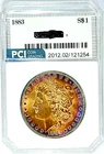 1883-P Better Date Gem BU +  Stunning Toned Obverse, Clean Cheek No Reserve