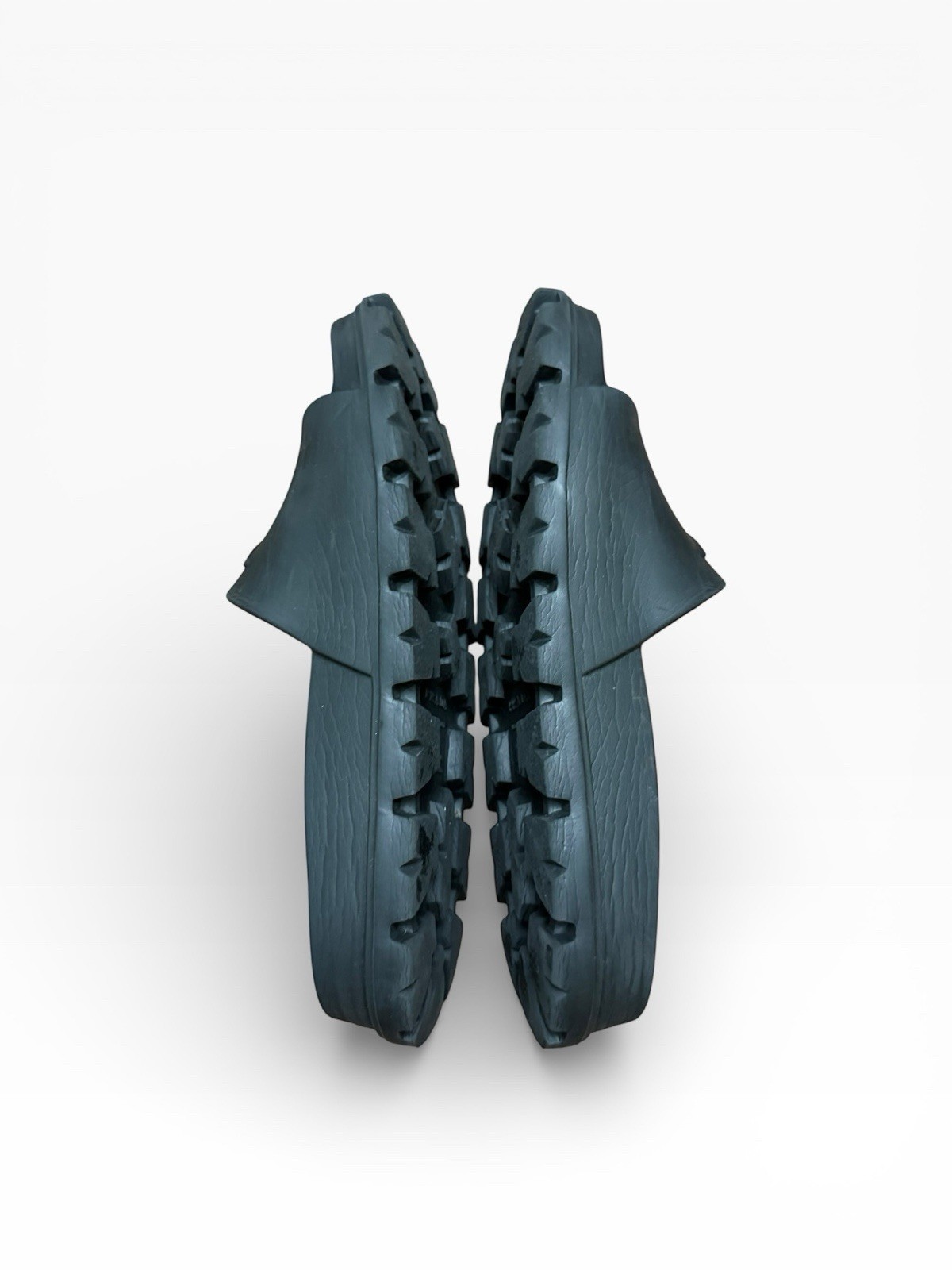 Authentic Prada Soft Rubber Slides - image 3