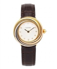 Cartier Trinity 26.8mm WG200246 18K Yellow Gold/Stainless Steel Women's Watch