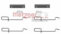 Metzger ZubehöRsatz, Scheibenbremsbelag Hinterachse U.A. FüR CitroËN, Nissan