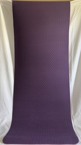 Yoga Mat Non Slip, Pilates Fitness Mats, Eco Friendly, Anti-Tear 1/4" Purple 