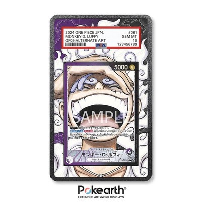 Monkey D. Ruffy OP09-061 - Extended Artwork Case für Graded Cards