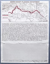 Christo's Running Fence proposal