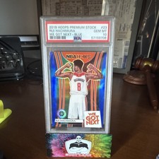 Panini Hoops Premium Stock Blue We Got Next Rui Hachimura #23 Washington Wizards