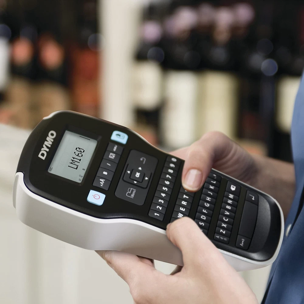 Portable DYMO LabelManager 160 Label Maker with One-Touch Functionality