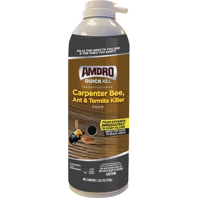 #ad Amdro Quick Kill 18 Oz. Foaming Aerosol Spray Carpenter Bee Ant amp; Termite $11.91