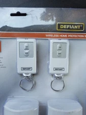 Defiant Wireless Home Security System Complete 4 Door Window 2 Motion Sealed