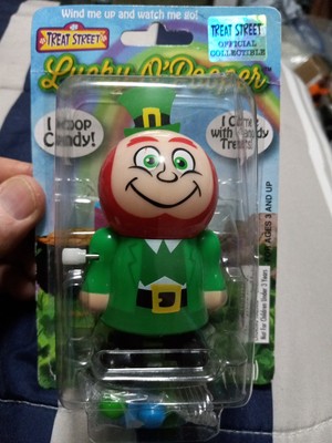 Treat Street Lucky O'Pooper Leprechaun Candy Dispenser Wind Up & Poop Candy