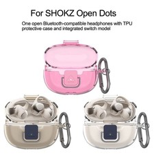 Water Resistant Transparent Silicone Cover for SHOKZ Open Dots ONE Headset