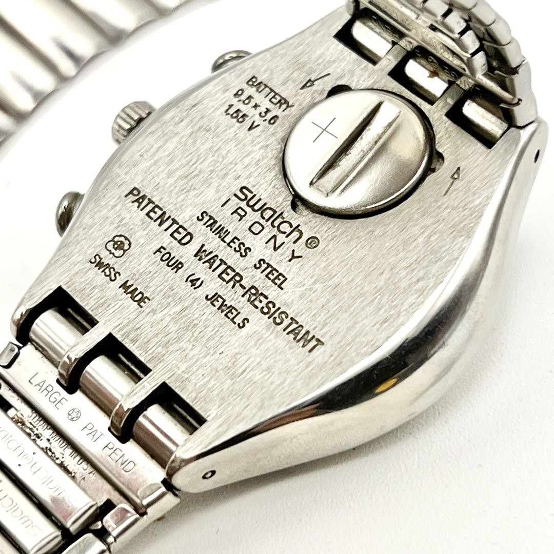 Swatch Irony シルバー 腕時計 Swatch Irony Quartz Silver Wristwatch | eBay