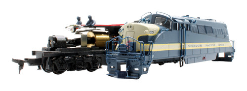 PROTO 2000 HO 8351 HALBGEBAUTE DIESELLOK MISSOURI PACIFIC BL2 '4104' | Condition: Used