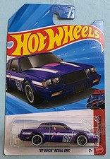 Hot Wheels '87 Buick Regal GNX. Treasure Hunt. New Collectable Toy Model Car.