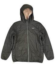 Patagonia Reversible Ready Freddy Hoody Kids Jacket Blue Size XL 14