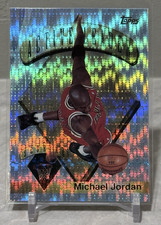 1995 Topps Basketball Michael Jordan Power Boosters Active Leaders Scoring SSP
