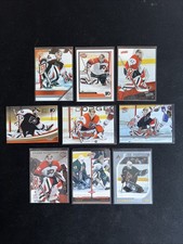 Robert Esche 9 Card NHL Ice Hockey Trading Card Lot Rookie RC All Different USA