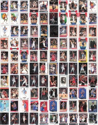 Los Angeles Clippers Team Lot of 100 NBA Basketball Cards Collection