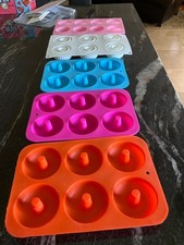 set of 5 silicone soap molds
