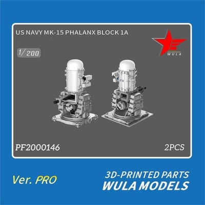 WULA MODELS PF2000146 1/200 US NAVY MK-15 PHALANXBLOCK 1A 3D PRINTED PART