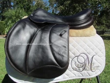 17.5” VOLTAIRE PALM BEACH CALFSKIN close contact jumping saddle-PRO-2015 MODEL