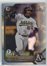 2022 Bowman Draft 1st Edition Sky Blue Foil Clark Elliott #BD-85 11r0