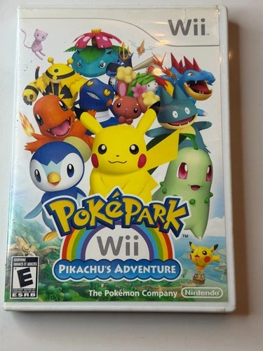 🎮Pokepark Wii Pikachus Adventures Nintendo Wii with Manual💿Resurfaced✅TESTED🎮