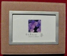 6x4 inches. 24 page leather photo album book